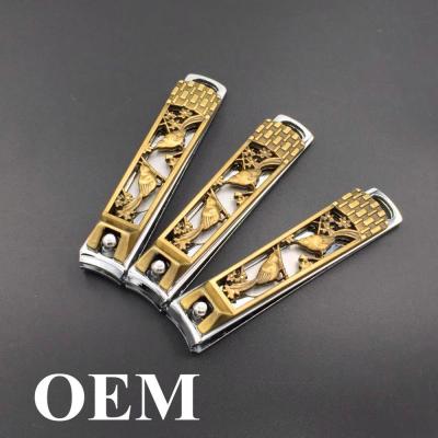 China sustainable & Factory Price Touring Carbon Steel Toenail Clippers Cheap Souvenir Engraved Nail Cutter 3D Key Chain Zinc Alloy Solid Brown for sale