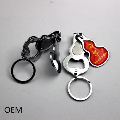 China sustainable & Germany Factory Price Wedding Souvenirs Cheap Precision Master Chain Nail Clipper With Bottle Opener for sale