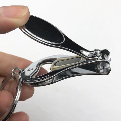 China Promotion Cute Professional Custom Logo Key Chain Nail Cutter Bottle Opener for sale