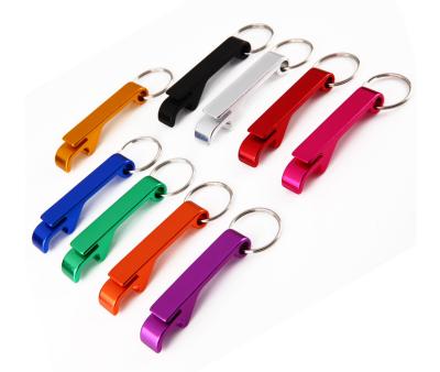 China Promotion Customized Cheap Beer Bottle Opener Key Ring Bottle Opener Key Chain for sale