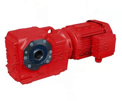 China Factory High Torque K Series Combination R Helical Bevel Gear Reducer For Cement Mixer for sale