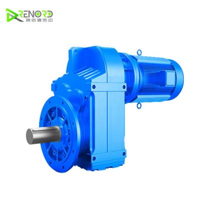 China Building Material Stores Combinatorial Input Parallel Shaft Gear Units Speed ​​Reducer Helical Motor for sale