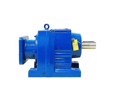 China Building Material Stores R Serial Gearbox Torque OEM Helical High Speed ​​Speed ​​Reducer Motor for sale