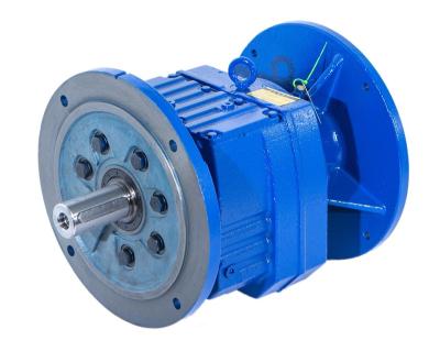 China Building Material Shops R Series China Helical Gear Box 1400 RPM Motor Speed ​​Reduce Gearbox for sale