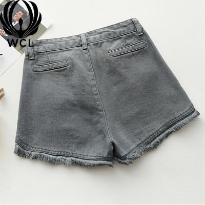 China Wholesale Anti-Wrinkle Szorty Mujer Celana Chino Lifting Zipper Pants Jean Pendek Denim Athletic Biker Women Shorts for sale