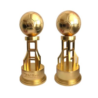 China Custom Europe Factory Souvenir Metal Award Casting American Football Trophy Cup for sale