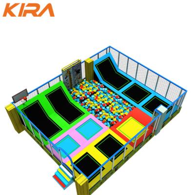 China High strength construction indoor playground trampoline park for adults and kids for sale