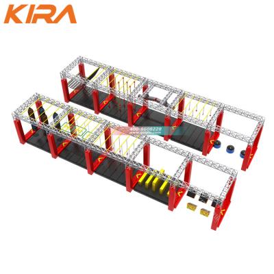 China Ninja Obstacle Course Ninja Sure Warrior Obstacle Course Adult Kids Adventure Course Ninja Obstacle Course for sale