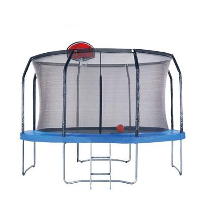 China With Protective Net Kids 12ft 14ft Large 16ft Outdoor Trampoline With Safety Net For Sale for sale