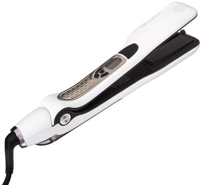 China Hotel Hot Selling Flat Iron Hair-steamer Irons Infra Hair Device Private Label Hair Straightener Steam Straightener for sale