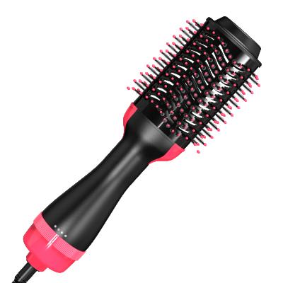 China Hot Air Ionic Blow Dryer Brush Maker 3 in 1 One Step Hair Styling Tools Comb Multitools Drier Hairdryer for sale