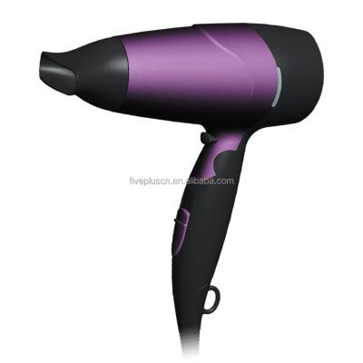 China Travel Foldable Hair Dryer with Folding Handle 1200W for sale