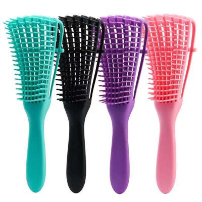 China Comfortable Custom Logo Personalized Vent Detangling Hair Brush Flex Hair Brush Grid Comb for sale