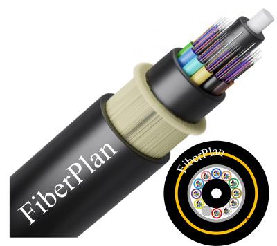 China Communication cable super low cost adss 4 8 12 24 36 48 72 96 fiber core guanhong cable fibra optica adss 48 suspension hilos herraje fibra adss for sale