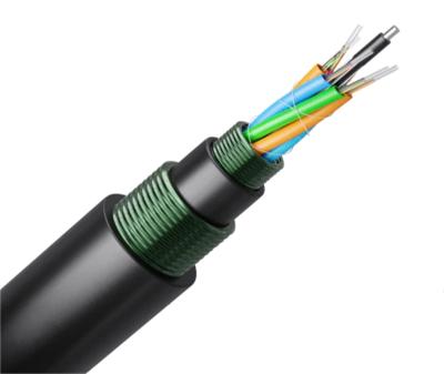 China Communications Security Cable GYXTW Customized Single Core Outdoor Fiber Optic Cable 24 Core Mode4 Single 6 8 12 24 Core Nonmetallic Fiber Optic Ftth Cable for sale