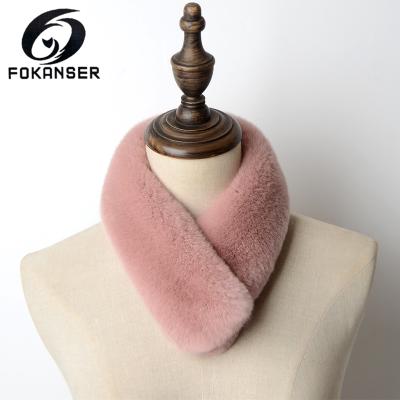 China Fashion Hot Factory Sales Rabbit Fur Scarf Women for sale