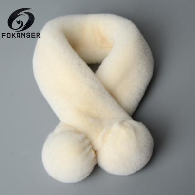 China Warm Top Class Rabbit Fur Scarf Real Fur Scarf for sale