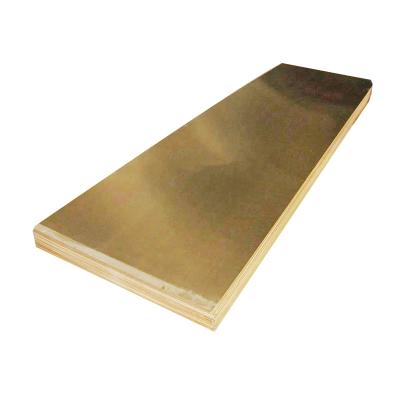 China As Required High Strength Brass Ground Plates Customized 0.8mm 1mm 2mm 2.5mm 6mm Thickness H62 H65 Brass Sheet Manufacturer for sale