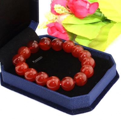 China Newest Ethnic Carnelian Natural Stone Around Bead Bracelet Yoga Bracelet Healing Gemstone Bracelet Wholesale for sale