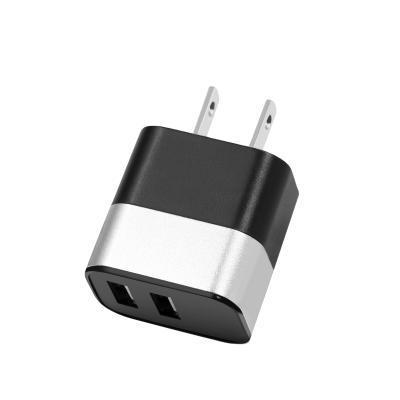 China Wholesale Mobile Phone Wall Charger/Cell Phone Ipad/Camera/PDA/MP3 With ETL 5V 2.4A Dual Usb Charger Wall Adapter Travel Charger Adapter for sale