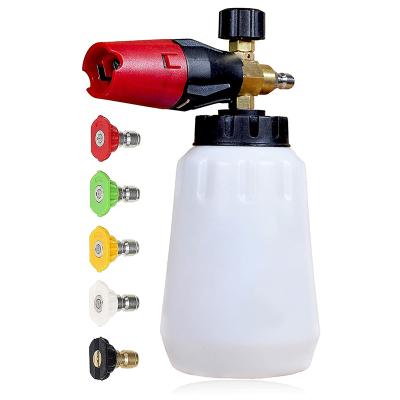 China / Power Car Wash Snow Foam Maker Soap Foamer Cannon For High Pressure Washer for sale