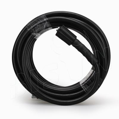 China 6M 8M 10m 15M 20M High Pressure Water (6.4mm)*20M (6.4mm)*20M Cleaning Hose Cord Pressure Washer Car Joint Water Hose 1/4