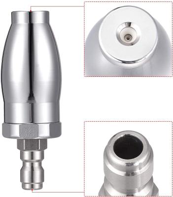 China Hotels Pressure Joint Spinner Tip Spinning Turbo Spray Nozzle For Brick Cleaning for sale