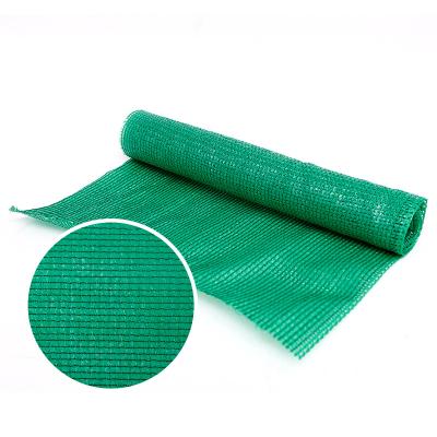 China Stable Structure Easily Assembled High Density Shade Net Round Wire Shade Net Green Garden Netting for sale