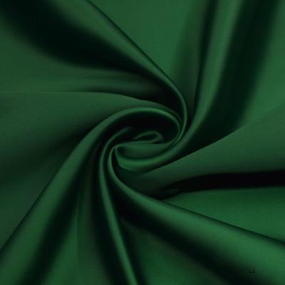 China Stretch Thick White Matte Satin Fabric Elastic For Dresses And Gowns, Black, Pink, Green, Red, Yellow, Blue, Purple, Burgundy, By The Meter for sale