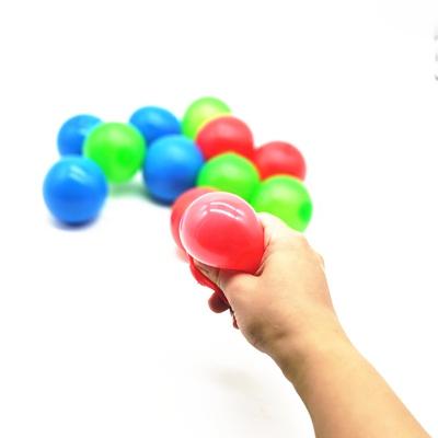 China Promotional Anti Stress Soft Foam Ball PU Foam Toy Gift Toy Relaxing Toys TPR Ball Soft Ball for sale