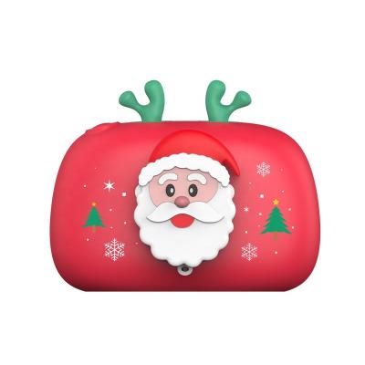 China Cheap Christmas Kids Digital Camera Camera 2.4 Inch Dual Screen Lens Sync Shooting Cute Toy Camera For Child Gift Camcorder for sale