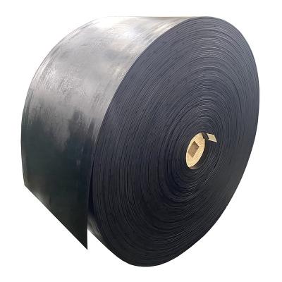 China Abrasion And Impact Resistance NN Multiply Rubber Cloth EP150 Rubber Conveyor Belt For Stone Crusher for sale