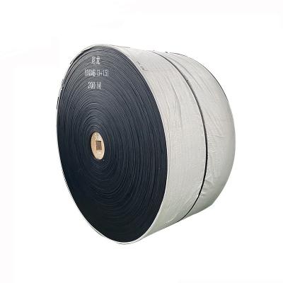 China Less Heat EP100 Deformed PE Nylon Canvas Rubber Conveyor Belt Comfortable 10mpa for sale