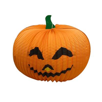 China Paper Halloween Paper Lanterns Supplies Props Layout Ghost Festival Pumpkin Lanterns Paper Lanterns Outdoors for sale