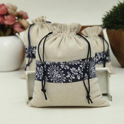 China Canvas Tote Bag Mini Jewelery Drawstring Pouch Bag Small Drawstring PUNCH Victor Crafts Promotional Gift Wholesale Canvas Bag for sale