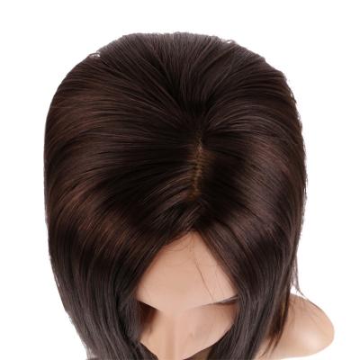 China 16 Inch Natural Luster High Semi Temperature Long Semi Wig Nature Set Fiber Wig High Quality Ombre Wig for sale