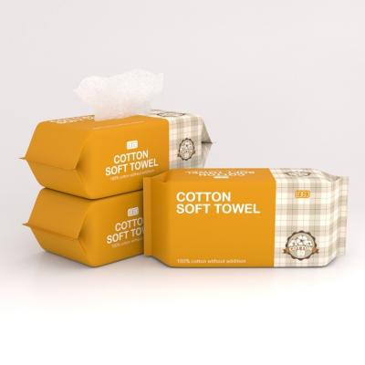 China Pure Cotton Good Selling Practical Professional Square Extractable Pure Cotton Face Towel Face Towel Professional Organic Cotton for sale