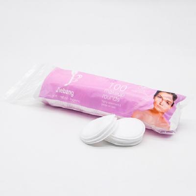 China Hot Selling White Pure Cotton Convenient Cotton And Long Lasting Cotton Makeup Remover Pads Prep Cotton for sale