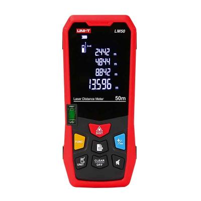 China Single Design Mini Portable Multifunction Digital 50m Laser Distance Meter 122mm x 52mm x 29.5mm for sale