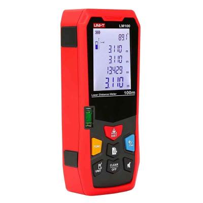 China Mini Millimeter Horizontal Accuracy Leveler Laser Physical Distance Meter 100m 122mm x 52mm x 29.5mm for sale