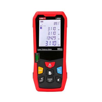 China Industrial Use 20 Groups Ergonomic Outdoor Measuring 100m Distance Meter Laser Data Storage 122mm x 52mm x 29.5mm for sale