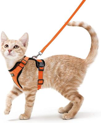 China Escape Proof Reflective Dog and Cat Universal Harness Pattern Dogs and Cats Arm Vest for Pet Travel for sale