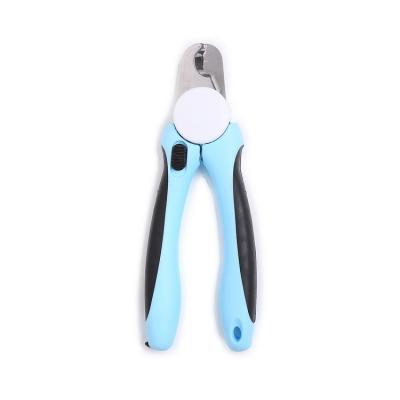 China Stocked Professional Grooming Tool Safety Guard to Avoid Over Cutting Dog Cat Pets Nail Clippers and Trimmers for sale