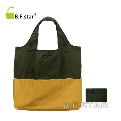 China Quality Guaranteed Uniqueull Folding Printing Foldable Rpet Bag Shopping With Inner Pocket for sale