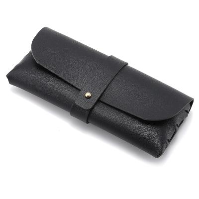 China Wholesale New Pattern Manufacturer New Sunglasses Nail Leather Buckle Box Soft Glasses Packaging Bags for sale