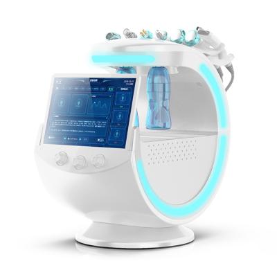 China Skin Revitalizer 2021 New Hydra Smart Ice Blue 7 In 1 Machine With Skin Analysis System for sale