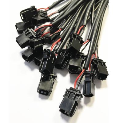 China JAE-MX19004P51 4p Custom PCB and Wire Connector to Mini Din Cable Assembly for sale