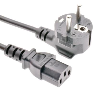 China European Electronic Mains Plug Black Power Cable IEC C9 2m (Audio Revox Marantz Roland) for sale