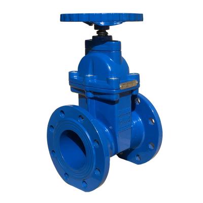 China General Ductile Cast Iron GGG50 FLG Wedge Resilient Gate Valve for sale