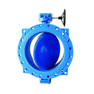 China Wholesale china general merchandise double flanged eccentric butterfly valve for sale